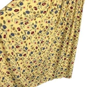Express Yellow Floral Women's Top